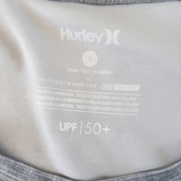 Men's small Hurley dri-fit top - Picture 3 of 3